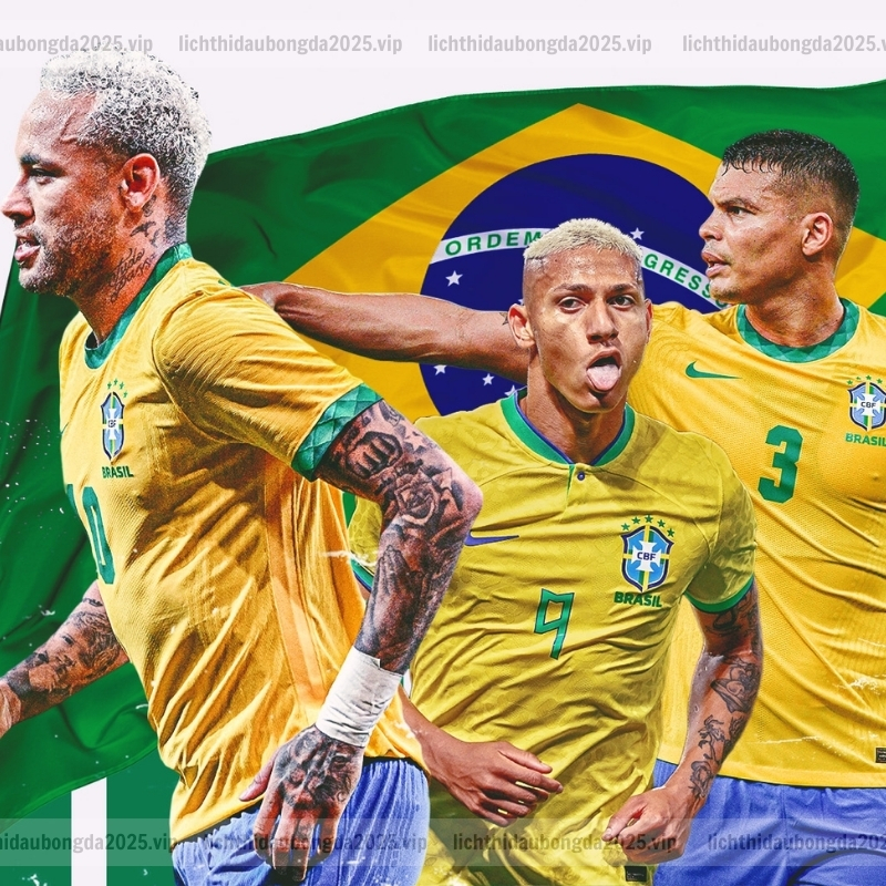 Brazil với chất lượng đội hình tuyệt vời cả 3 tuyến